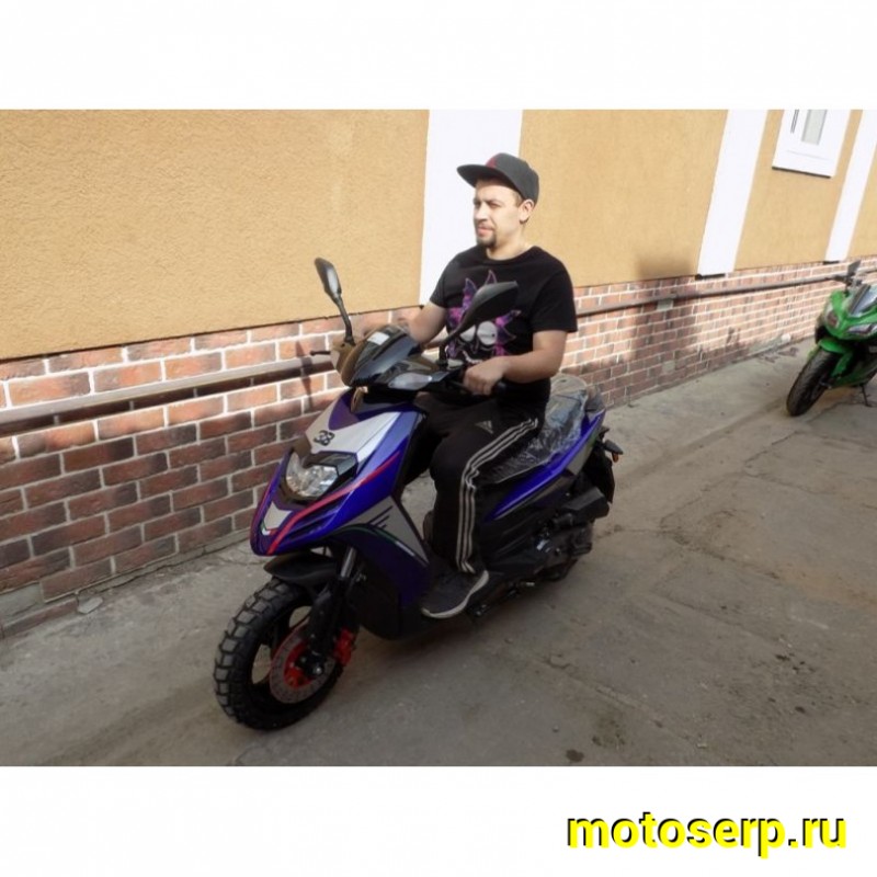 Купить  Скутер MM TEMPO 50 (ТЕМПО 50) 50 cc; 1,5 местный, 4Т, возд. охлажд., диск/барабан, кол. 12"/12" внедорожные (шт) 0800 (MM купить с доставкой по Москве и России, цена, технические характеристики, комплектация фото  - motoserp.ru