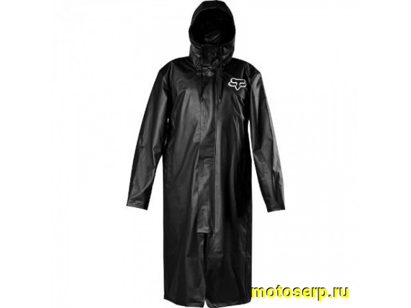 Купить  Плащ дождевик Fox Pit Rain Jacket Black L (Fox 20147-001-L купить с доставкой по Москве и России, цена, технические характеристики, комплектация фото  - motoserp.ru