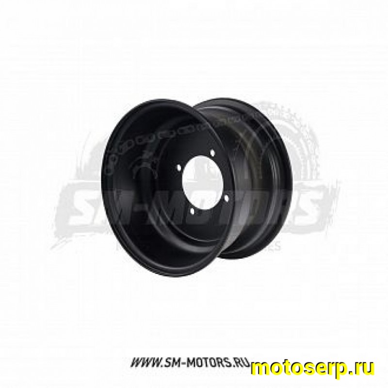 Купить  Колесо ATV 10" переднее (диск колеса) ATV KAYO STORM, BULL 2B, BULL 3C (4x55/110, Ступица 90) штамп. (шт) (SM 868-5044 купить с доставкой по Москве и России, цена, технические характеристики, комплектация фото  - motoserp.ru