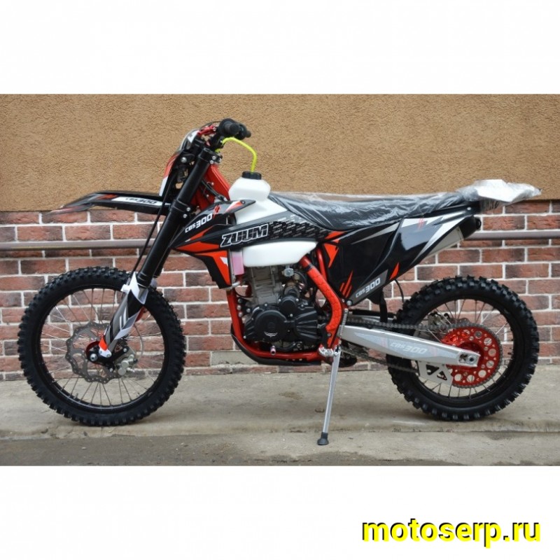 Купить  Мотоцикл Кросс/Эндуро ZUUM 300CBS ZM RIDER K8 (спортинв), 2021г; 21/18, 4Т, 300cc, ZS174MN,пластик КТМ, большой бак,вилка 48мм, карбюр.  (шт)   купить с доставкой по Москве и России, цена, технические характеристики, комплектация фото  - motoserp.ru
