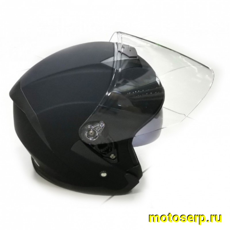 Купить  Шлем открытый  со стеклом Ataki JK526 Carbon черный/серый глянцевый S (шт) (SM 823-5665 купить с доставкой по Москве и России, цена, технические характеристики, комплектация фото  - motoserp.ru