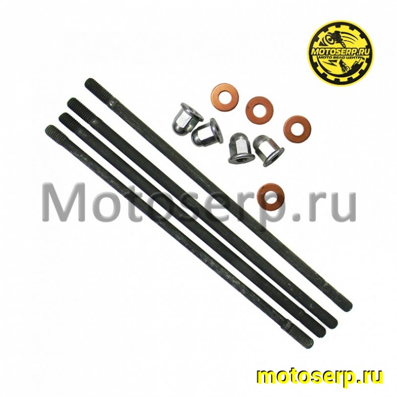Купить  Шпильки цилиндра 172FMM с гайками 4шт (M8&times;225 M8&times;230) (CB250D-F) (комп) (TATA 800003025 купить с доставкой по Москве и России, цена, технические характеристики, комплектация фото  - motoserp.ru
