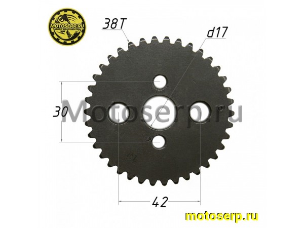 Купить  Шестерня (звездочка) ГРМ распредвала 172FMM (CB250D-F) GR7 двиг. ZS 172FMM (воздушный) (шт) (TATA 800003008 (Regul 100105063 купить с доставкой по Москве и России, цена, технические характеристики, комплектация фото  - motoserp.ru