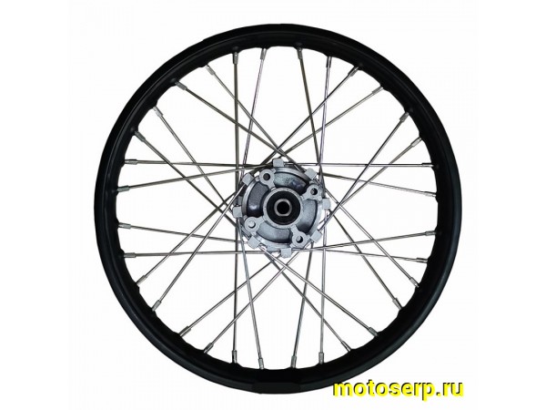 Купить  Колесо 18" заднее (диск колеса) спицованное 2.15-18" (ось 15mm) TTR250a сталь (шт) (TATA 709000034 купить с доставкой по Москве и России, цена, технические характеристики, комплектация фото  - motoserp.ru