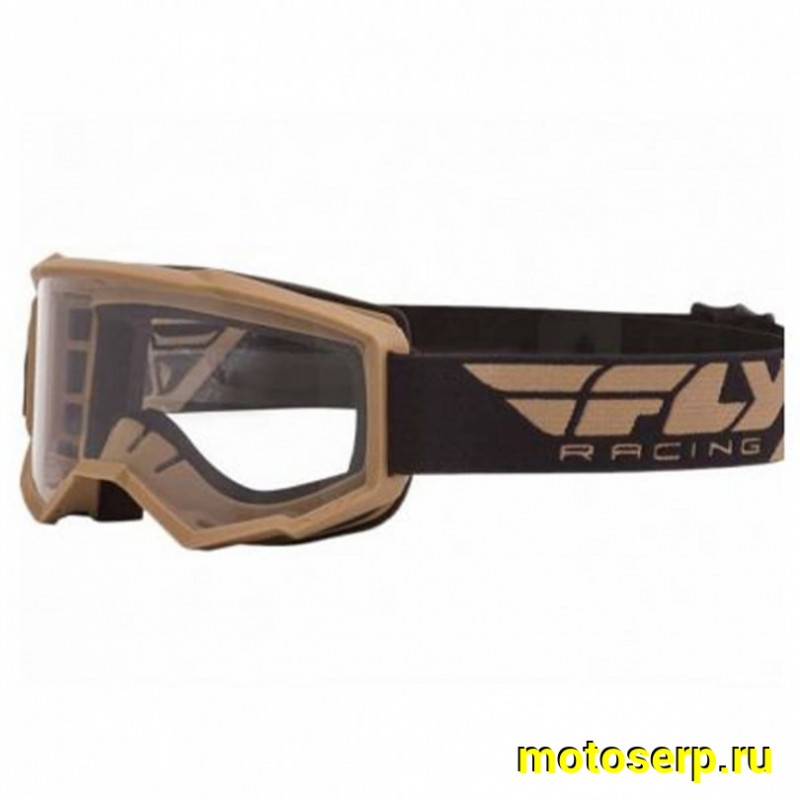 Купить  Очки мото Кросс FLY RACING FOCUS хаки (детские) (шт) (SM 604-4083 купить с доставкой по Москве и России, цена, технические характеристики, комплектация фото  - motoserp.ru