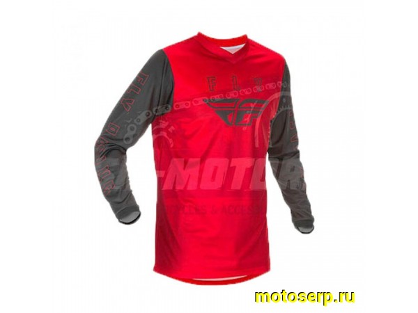 Купить  Джерси (футболка для мотокросса) FLY RACING F-16 красная/чёрная (M) 2021 (шт)  (0 купить с доставкой по Москве и России, цена, технические характеристики, комплектация фото  - motoserp.ru