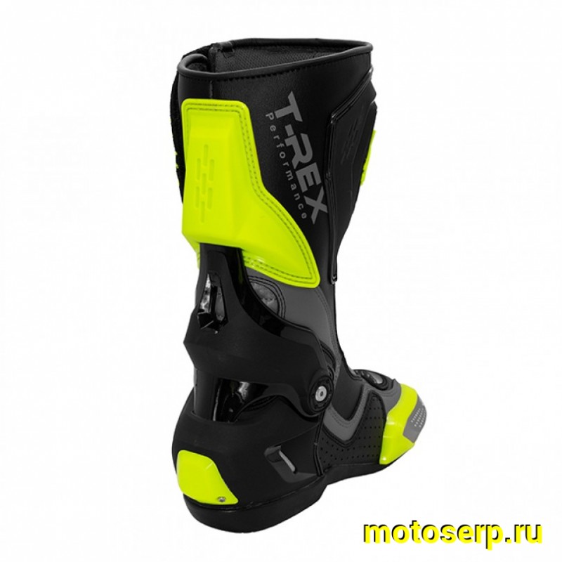Купить  Мотоботы спорт. RYO Racing T-REX (защ. голени), жёлт/чёрные 42" (пар) (0 купить с доставкой по Москве и России, цена, технические характеристики, комплектация фото  - motoserp.ru
