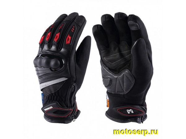 Купить  Перчатки Masontex M37D зимние черный/красный (XXL) (пар)  (Regul 304178-8 купить с доставкой по Москве и России, цена, технические характеристики, комплектация фото  - motoserp.ru