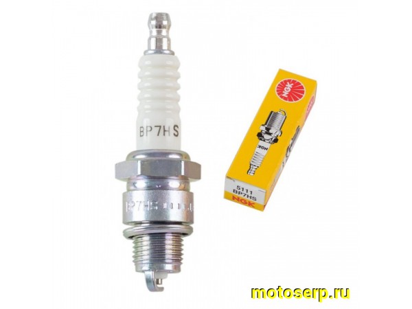 Купить  Свеча зажигания ( 7) аналог BP7HS Скутер 2т (шт)  (Regul 100999 купить с доставкой по Москве и России, цена, технические характеристики, комплектация фото  - motoserp.ru