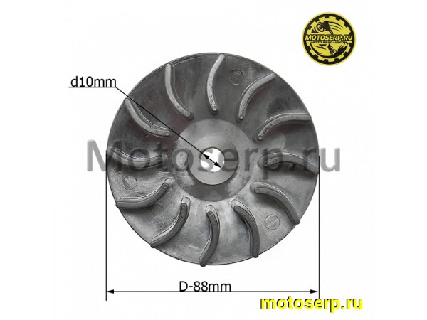 Купить  Шкив, щека, наружный переднего вариатора Honda NH 50 LEAD (щека D-88mm, d-10mm.) (шт) (R1 купить с доставкой по Москве и России, цена, технические характеристики, комплектация фото  - motoserp.ru