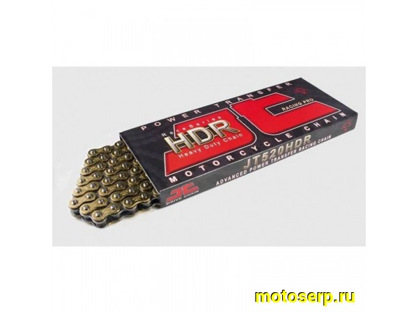 Купить  Цепь приводная (520х124) JTC 520HDR2 N&N никелев 124  (JTC520HDRNN124SL) (шт) (TS купить с доставкой по Москве и России, цена, технические характеристики, комплектация фото  - motoserp.ru