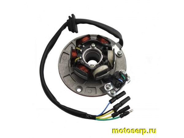 Купить  Генератор (статор, зажигание) 6кат (1+1+1+1+1+1) YX140 см3 156FMJ (с катушкой освещения) (шт) (SM 291-8638 купить с доставкой по Москве и России, цена, технические характеристики, комплектация фото  - motoserp.ru