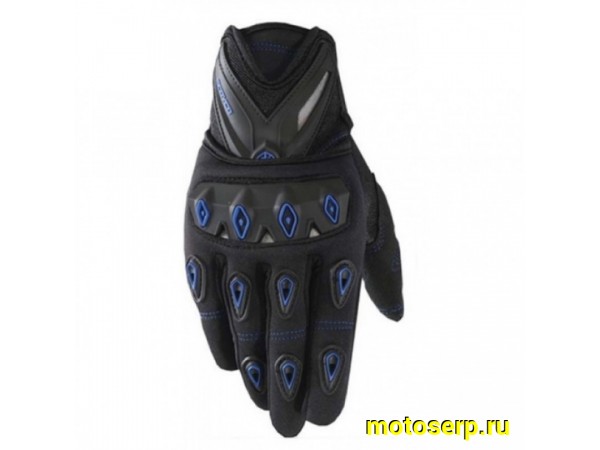 Купить  Перчатки SCOYCO (оригинал) МС-10 син. Размер M (пар) (0 купить с доставкой по Москве и России, цена, технические характеристики, комплектация фото  - motoserp.ru