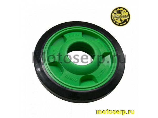 Купить  Каток ГБ (обрезиненный) 135mm DINGO T110,125,150, МУХТАР,7,15 (цв. зелёный) (шт) (0 купить с доставкой по Москве и России, цена, технические характеристики, комплектация фото  - motoserp.ru