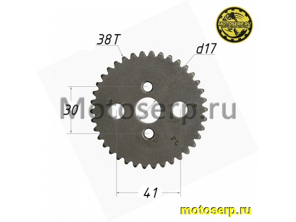 Купить  Шестерня (звездочка) ГРМ распредвала 172FMM (CB250D-F) GR7 двиг. ZS 172FMM (воздушный) (шт)  (SM 004-9719  купить с доставкой по Москве и России, цена, технические характеристики, комплектация фото  - motoserp.ru