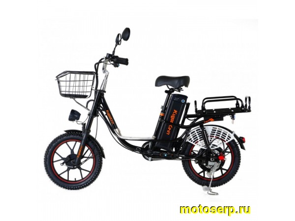 Купить  Электрокомплект 18" 500 Вт Курьерский KG V3 MAX рама-алюминий, тормз - гидр.Disk, съёмная Li-ion батарея 60V, 15Ah адаптер 220В  (шт) (Кит купить с доставкой по Москве и России, цена, технические характеристики, комплектация фото  - motoserp.ru