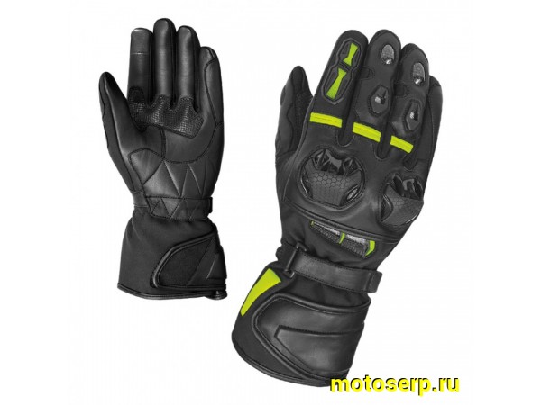 Купить  Перчатки (кожа) HIZER AT-4101 (L) (пар) (0 купить с доставкой по Москве и России, цена, технические характеристики, комплектация фото  - motoserp.ru