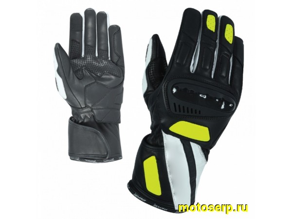 Купить  Перчатки (кожа) HIZER AT-4107 (XL) (пар) (0 купить с доставкой по Москве и России, цена, технические характеристики, комплектация фото  - motoserp.ru