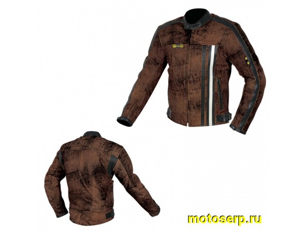 Купить  Куртка с жесткими вставками (кожаная) HIZER CE-1131 M (N/Q) (шт) (ML 14760 купить с доставкой по Москве и России, цена, технические характеристики, комплектация фото  - motoserp.ru