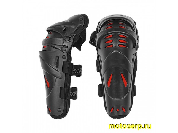 Купить  Наколенники HIZER AT-3575 L черный/красный (пар) (0 купить с доставкой по Москве и России, цена, технические характеристики, комплектация фото  - motoserp.ru