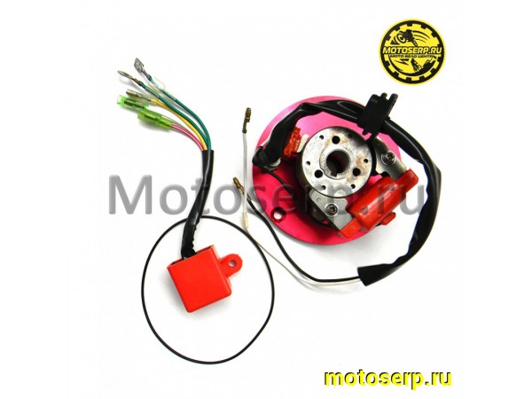Купить  Генератор (зажигание спортивное) PIT Bike, Alpha 110/125сс с коммутатором (Тюнинг) (шт) (MD 00007683 купить с доставкой по Москве и России, цена, технические характеристики, комплектация фото  - motoserp.ru