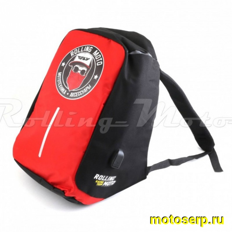 Купить  Сумка - рюкзак Rolling Moto (черный/красный) (шт) (SM 803-8167 купить с доставкой по Москве и России, цена, технические характеристики, комплектация фото  - motoserp.ru