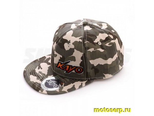 Купить  Бейсболка KAYO (камуфляж/бежевая) (шт)  (SM 817-4153 купить с доставкой по Москве и России, цена, технические характеристики, комплектация фото  - motoserp.ru