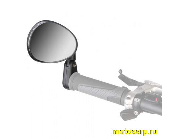 Купить  Зеркало габаритное DX-222SB прямоугольное вместо заглушки руля Вело (шт) (Велом 220004 купить с доставкой по Москве и России, цена, технические характеристики, комплектация фото  - motoserp.ru