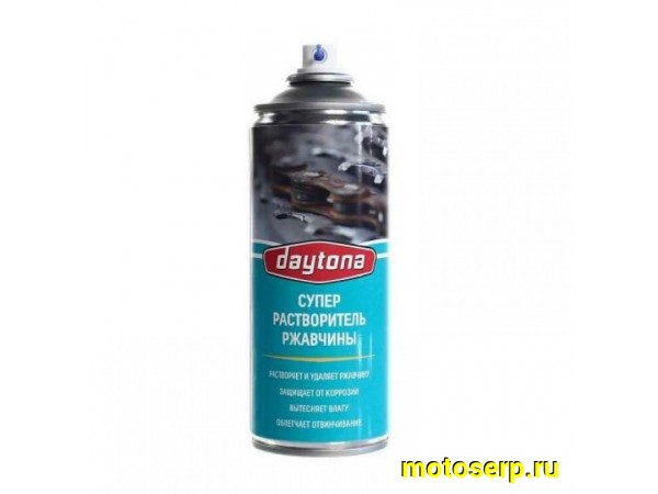 Купить  Растворитель ржавчины аэрозоль Daytona Вело (шт)  (Дан (БАЙКОМ 2010306 купить с доставкой по Москве и России, цена, технические характеристики, комплектация фото  - motoserp.ru
