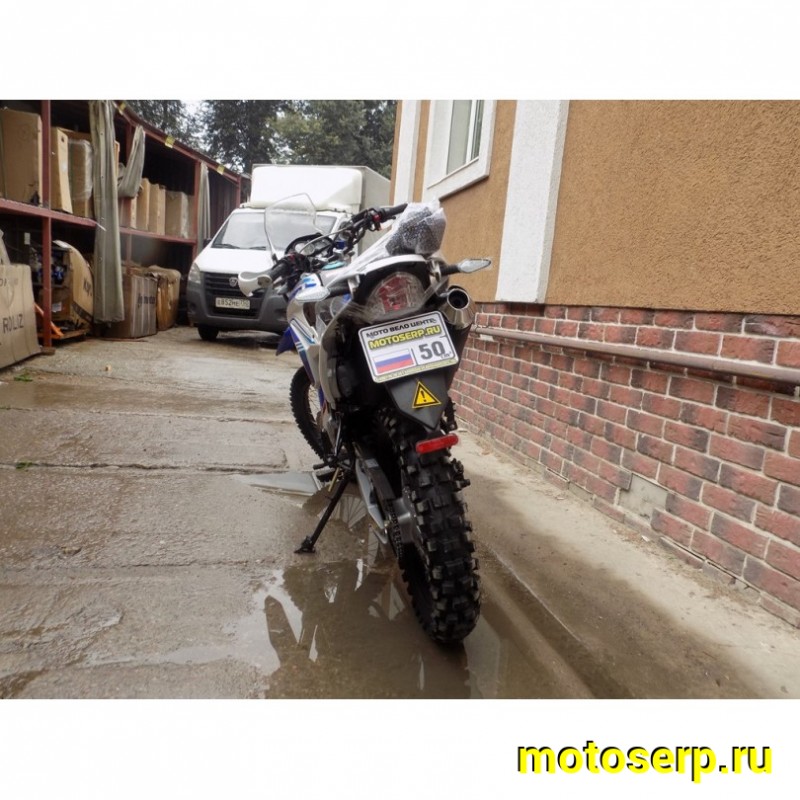 Купить  Мотоцикл внедорожный Motoland XR 250 ENDURO 172FMM (ЭПТС), 21/18, с ветровым щитком, БЕЛЫЙ (шт) (ML 14836 купить с доставкой по Москве и России, цена, технические характеристики, комплектация фото  - motoserp.ru