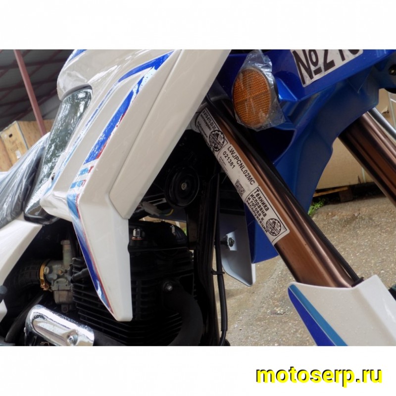 Купить  Мотоцикл внедорожный Motoland XR 250 ENDURO 172FMM (ЭПТС), 21/18, с ветровым щитком, БЕЛЫЙ (шт) (ML 14836 купить с доставкой по Москве и России, цена, технические характеристики, комплектация фото  - motoserp.ru