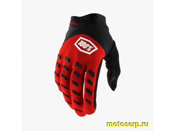 Купить  Перчатки 100% Airmatic Glove Red/Black XL 2025 (10000-00028) (пар) (Fox УТ-00022166 купить с доставкой по Москве и России, цена, технические характеристики, комплектация фото  - motoserp.ru