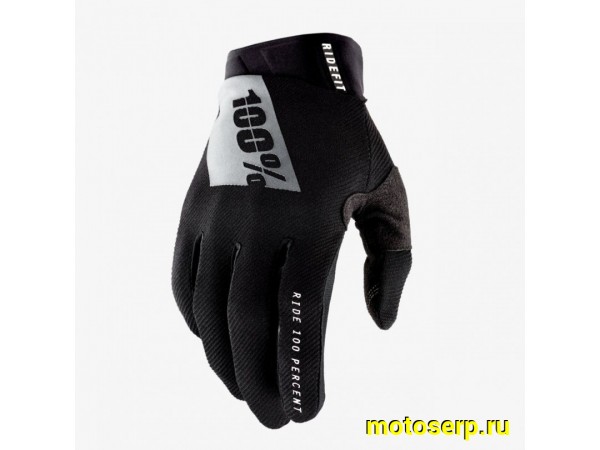 Купить  Перчатки 100% Ridefit Glove Black/White M 2025 (10010-00001) (пар) (Fox УТ-00022179 купить с доставкой по Москве и России, цена, технические характеристики, комплектация фото  - motoserp.ru
