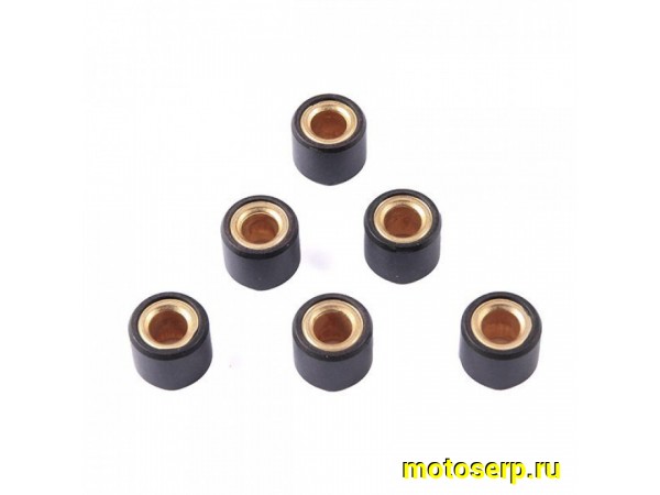 Купить  Грузики вариатора (ролики) R16*13  6,5 гр. 139QMB, Honda DIO, GY6-50 (ком.) (MM 23558 (ANKON 030146 купить с доставкой по Москве и России, цена, технические характеристики, комплектация фото  - motoserp.ru