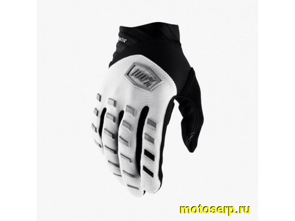 Купить  Перчатки 100% Airmatic Glove White XL 2025 (10000-00033) (пар) (Fox УТ-00022166 купить с доставкой по Москве и России, цена, технические характеристики, комплектация фото  - motoserp.ru