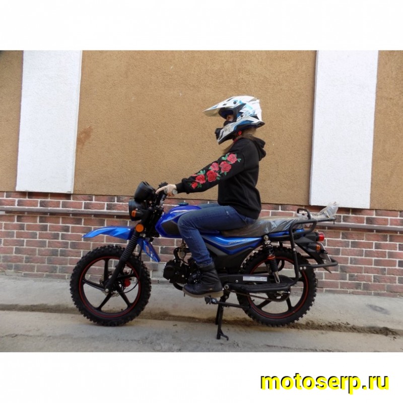 Купить  Мопед Rockot Alpha Offroad M-12 (Альфа ОффРоад) + ЦПГ Камуфляж  125сс, 4Т,возд. охл.,17"/17" диск./бараб. (шт) 01250 (Rockot купить с доставкой по Москве и России, цена, технические характеристики, комплектация фото  - motoserp.ru