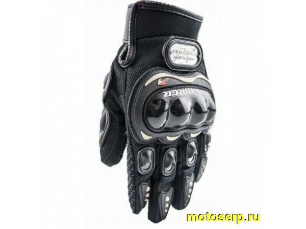 Купить  Перчатки Pro-Biker MCS-01C Black M (пар)  (0 купить с доставкой по Москве и России, цена, технические характеристики, комплектация фото  - motoserp.ru