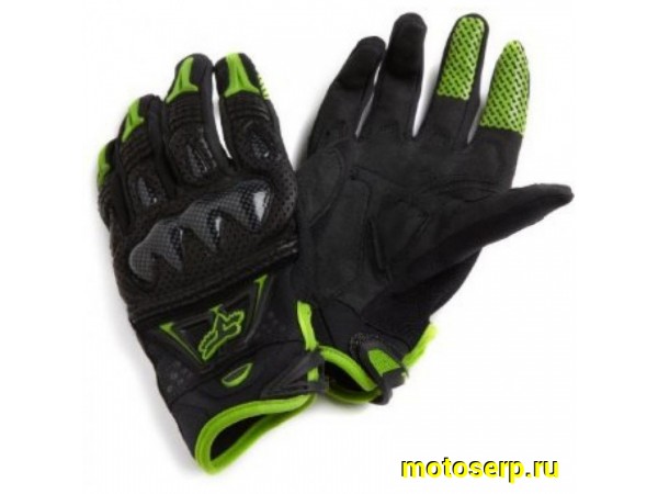Купить  Перчатки Racing Bomber Gloves мотоперчатки комбинированные черно-зеленый L (пар) (МотоЯ     купить с доставкой по Москве и России, цена, технические характеристики, комплектация фото  - motoserp.ru