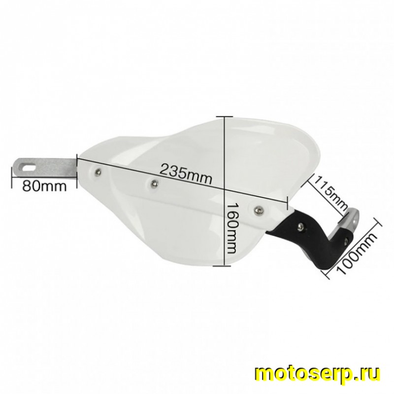 Купить  Защита рук/рычагов (уши) Regulmoto Ultra set усиленная с креплением 28мм чёрный (шт) (Regul RM-401001-6 (Regu IPGHD005-1 купить с доставкой по Москве и России, цена, технические характеристики, комплектация фото  - motoserp.ru