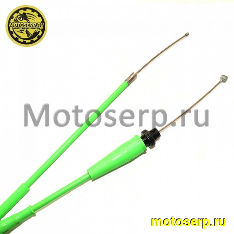 Купить  Трос газа NIBBI (NC) (T-1190mm, R-1030mm) зеленый (шт) (Regul YMX-2-1 купить с доставкой по Москве и России, цена, технические характеристики, комплектация фото  - motoserp.ru