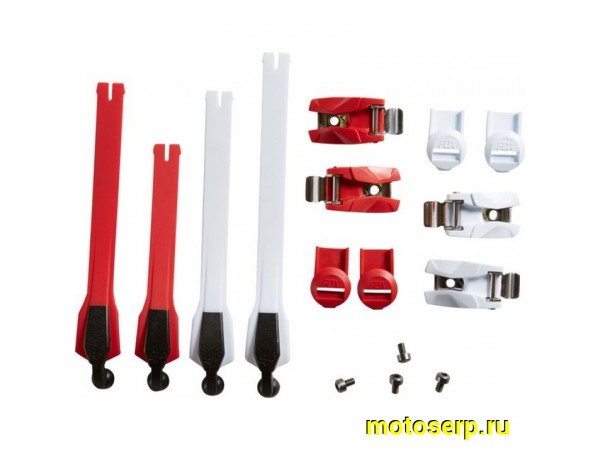 Купить  Стрепы к мотоботам Fox Instinct Strap Kit Red (2022) (20365-003-NS) (комп) (FOX 20365-003-NS купить с доставкой по Москве и России, цена, технические характеристики, комплектация фото  - motoserp.ru