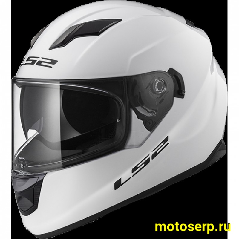 Купить  Шлем закрытый LS2 FF320 STREAM EVO Gloss White (L) интеграл (шт) (LS2 купить с доставкой по Москве и России, цена, технические характеристики, комплектация фото  - motoserp.ru