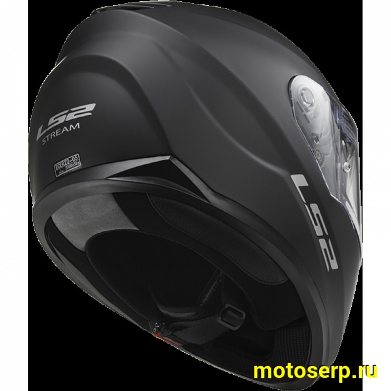 Купить  Шлем закрытый LS2 FF353 RAPID single mono GLOSS BLACK (M) интеграл (шт) (LS2 купить с доставкой по Москве и России, цена, технические характеристики, комплектация фото  - motoserp.ru