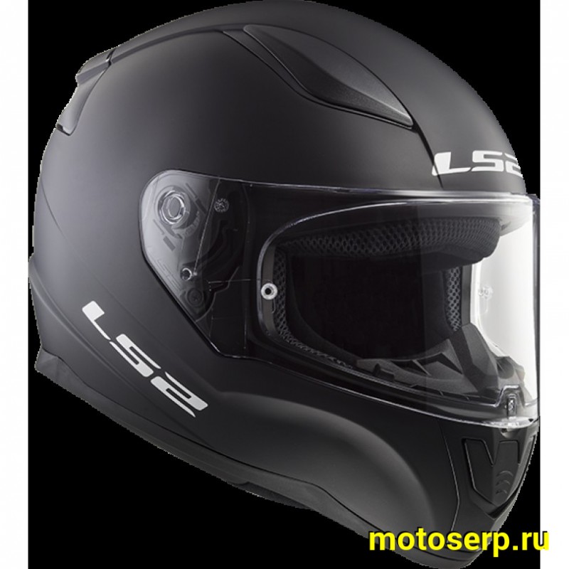 Купить  Шлем закрытый LS2 FF353 RAPID single mono GLOSS BLACK (L) интеграл (шт) (LS2 купить с доставкой по Москве и России, цена, технические характеристики, комплектация фото  - motoserp.ru