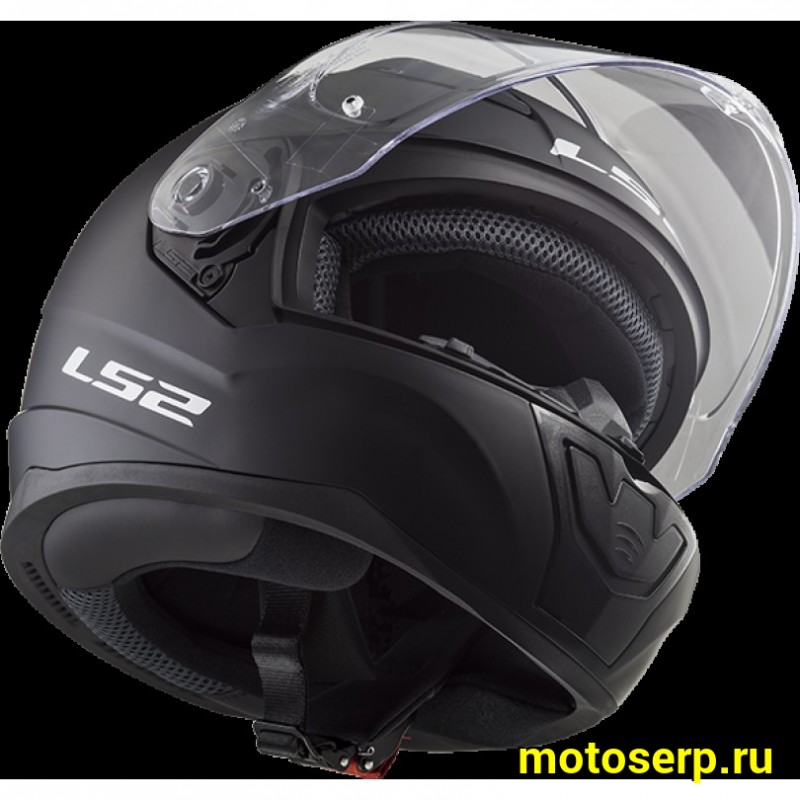 Купить  Шлем закрытый LS2 FF353 RAPID single mono GLOSS BLACK (L) интеграл (шт) (LS2 купить с доставкой по Москве и России, цена, технические характеристики, комплектация фото  - motoserp.ru