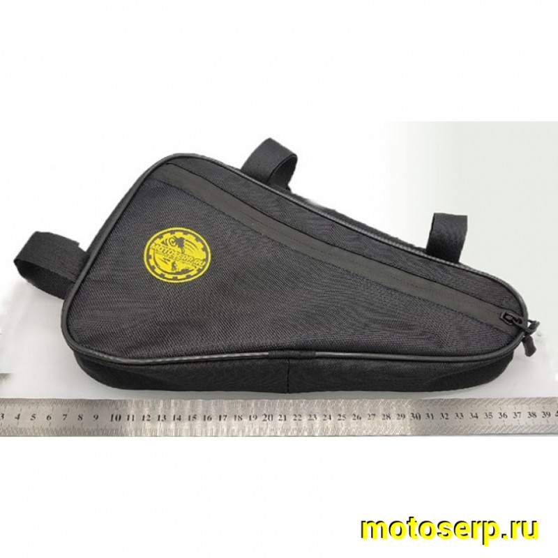 Купить  Подсумок (велосумка) под раму MOTOSERP 31х20х5 см со световозвращающей лентой Вело (шт) (Оптима партнер 555-532 купить с доставкой по Москве и России, цена, технические характеристики, комплектация фото  - motoserp.ru
