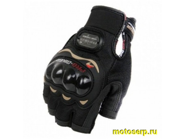 Купить  Перчатки без пальцев MCS-04C Black р-р XXL (пар) (0 купить с доставкой по Москве и России, цена, технические характеристики, комплектация фото  - motoserp.ru