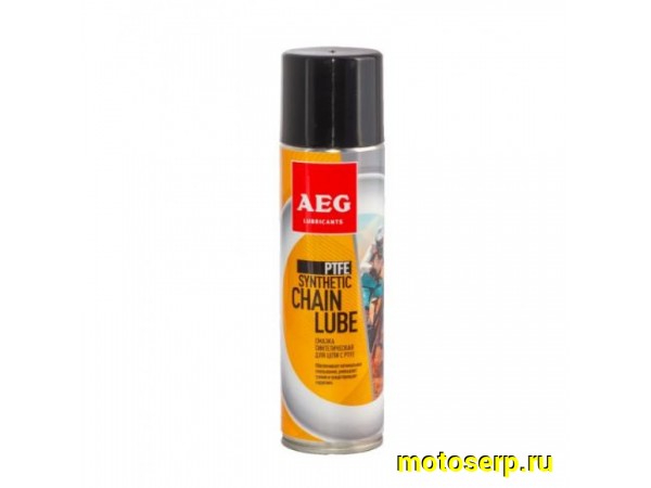Купить  Смазка цепи. аэрозоль "AEG" ТЕФЛОН Вело (шт) (БАЙКОМ 33183 купить с доставкой по Москве и России, цена, технические характеристики, комплектация фото  - motoserp.ru