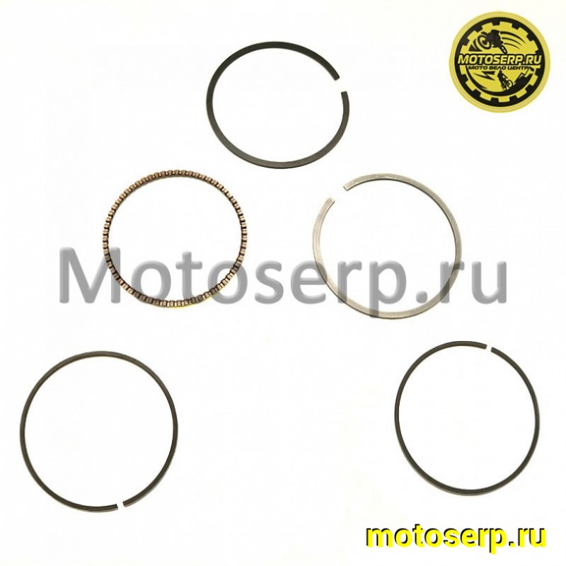 Купить  Кольцо поршневое (кольца поршневые) 157FMI D-57mm; h-0,7mm 125сс S1 125  (ком)  (BL 5-3 QM125-2D 12140QK0100 купить с доставкой по Москве и России, цена, технические характеристики, комплектация фото  - motoserp.ru
