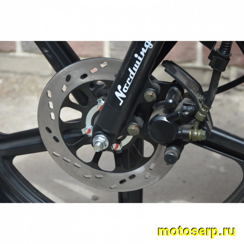 Купить  Мопед MM NORDWING 50 (Нордвинг 50) 50сс; колеса диск/барабан,  2.75-18" / 3.00-18", 4х КПП  (шт) 0110 (MM купить с доставкой по Москве и России, цена, технические характеристики, комплектация фото  - motoserp.ru